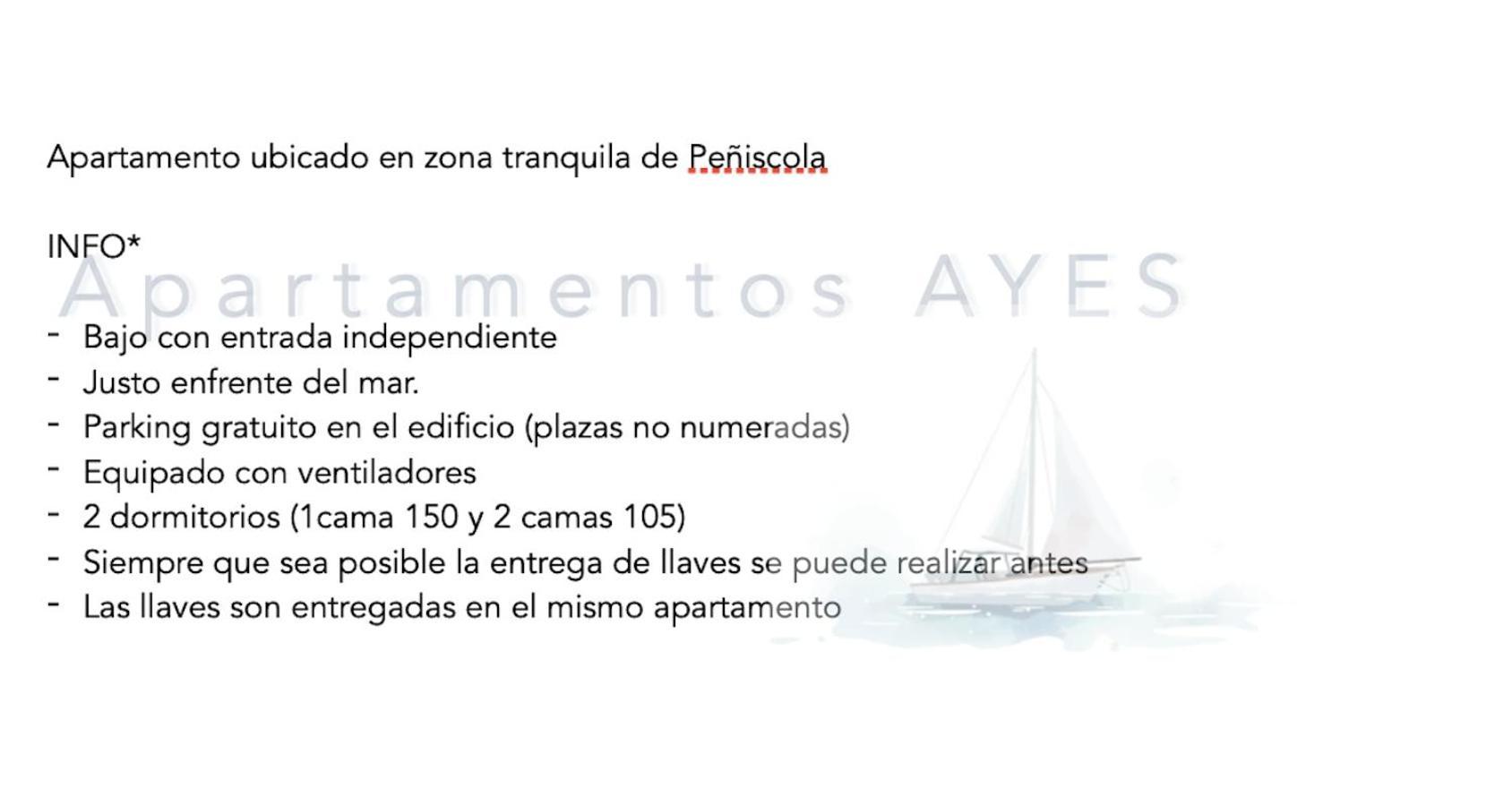 Apartamento Playa Norte Peniscola Exterior photo